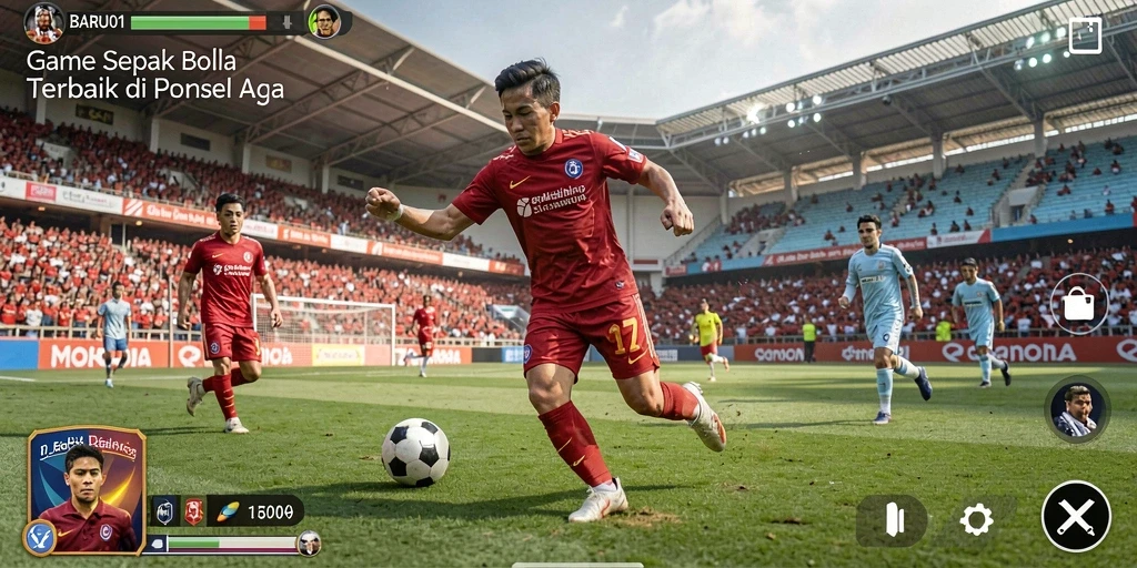 Tampilan gameplay BARU01 yang mendebarkan dan seru.