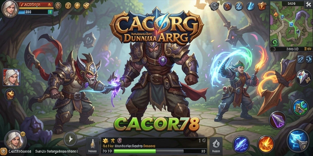 Gameplay seru dan mendebarkan dalam CACOR78.