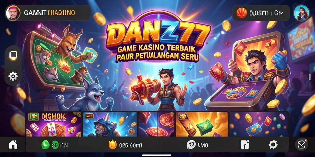 Tampilan menarik gameplay Kasino di DAN777.