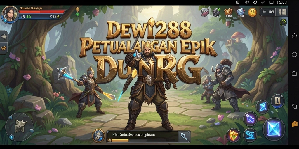 Tampilan gameplay yang menakjubkan dalam dunia RPG DEWI288.