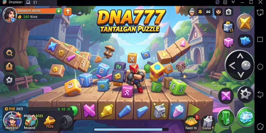 Tampilan gameplay menarik di <strong>DNA777</strong> yang penuh tantangan Puzzle.