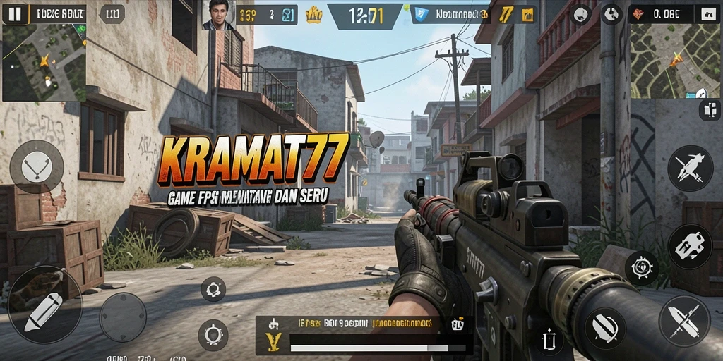 Tampilan aksi seru dalam gameplay KRAMAT77 yang menegangkan.