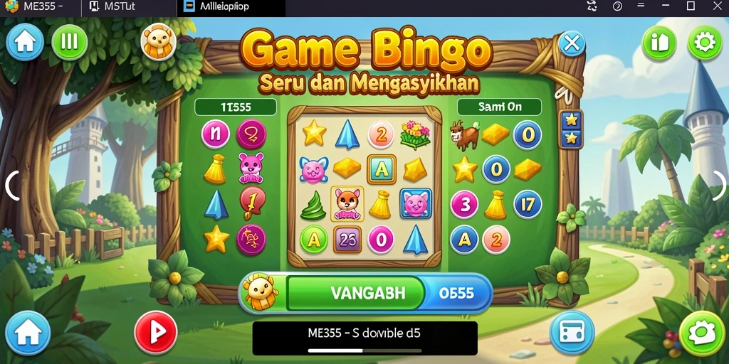Gameplay ME355 yang seru di dalam Bingo.