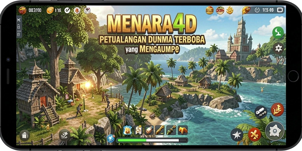 Pengalaman gameplay Open World yang mendebarkan di MENARA4D.