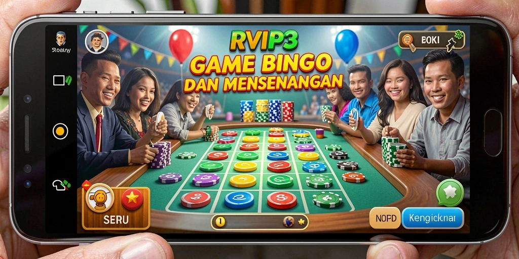Tampilan gameplay seru dan interaktif dari RVIP3.